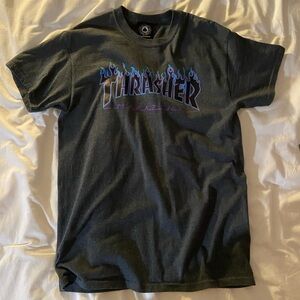 Thrasher magazine grey t-shirt